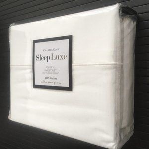 new White Charter Club Sleep Luxe 800 Thread Count 100% Cotton QUEEN Sheet Set